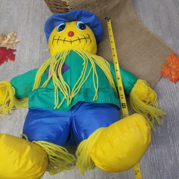 Nylon plush scarecrow (vintage) - Picture 8 of 14